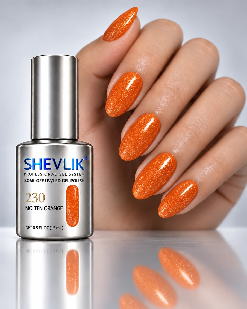 SHEVLIK Molten Orange shade preview