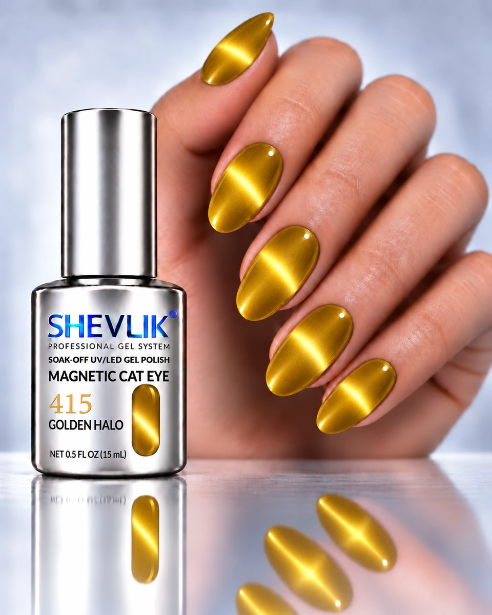SHEVLIK Golden Halo shade preview